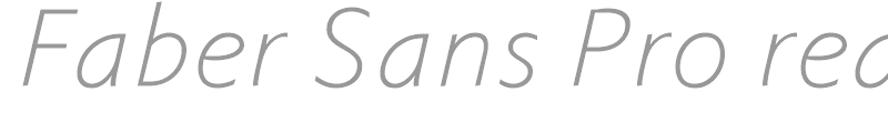 Faber Sans Pro