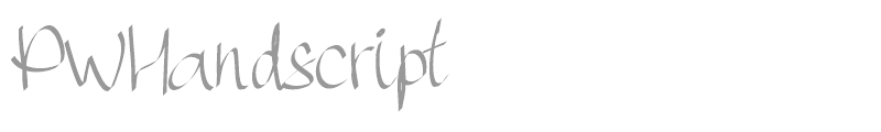 PW Handscript