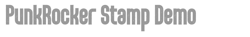 PunkRocker Stamp