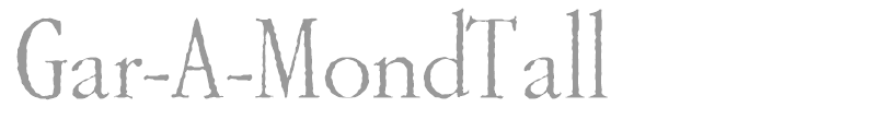 Gar-A-Mond Tall