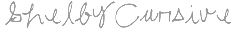 Shelby Cursive