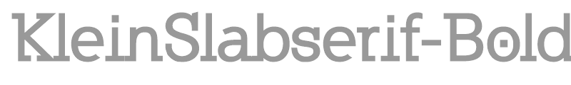 Klein Slabserif