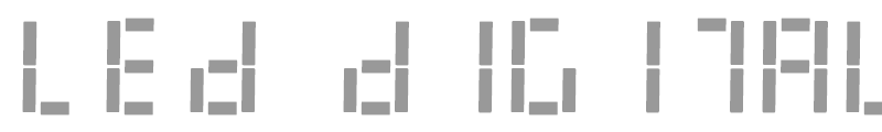 LED Digital 7