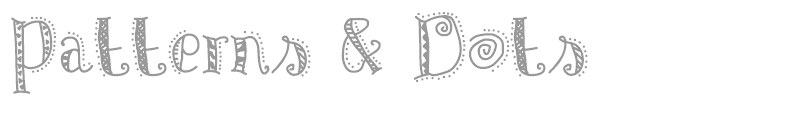 Patterns & Dots