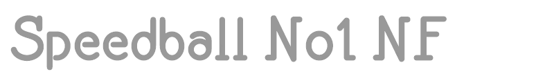 Speedball No1 NF