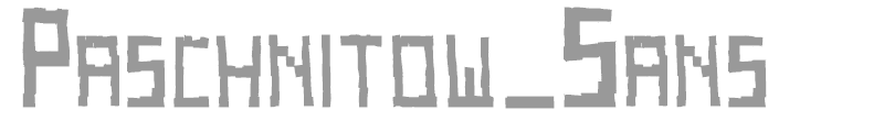 Paschnitow_Sans
