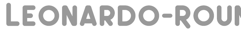 Leonardo Rounded
