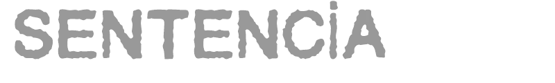 Sentencia