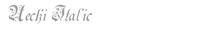 Uechi Italic