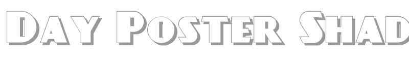 Day Poster Shadow NF