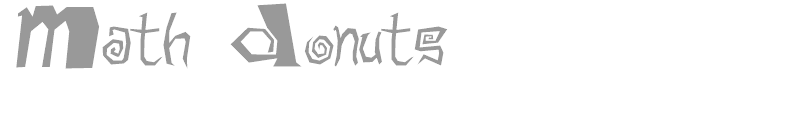 Math Donuts
