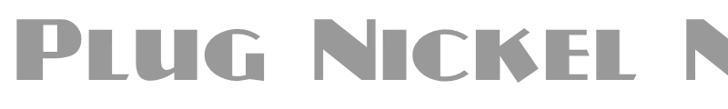 Plug Nickel NF