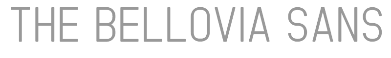 The Bellovia Sans