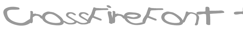 CrossFireFont