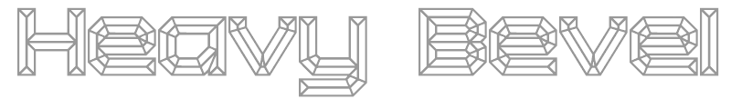 Heavy Bevel