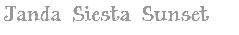 Janda Siesta Sunset