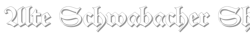 Alte Schwabacher