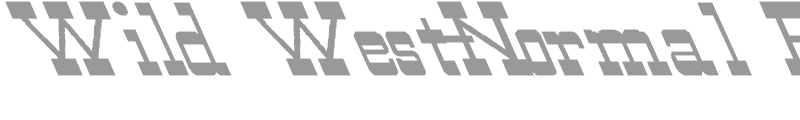 Wild West-Normal Extreme Lefti