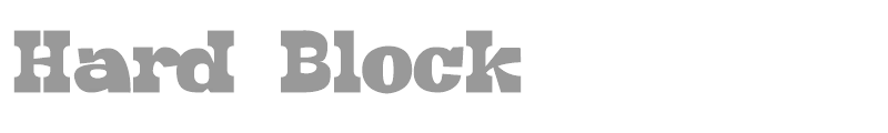 Hard Block