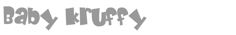 Baby Kruffy
