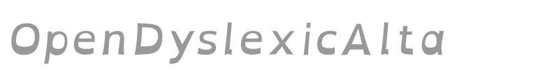 Open Dyslexic
