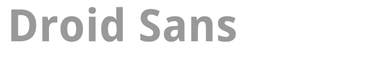Droid Sans