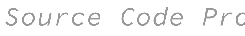 Source Code Pro