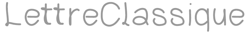 Lettre Classique