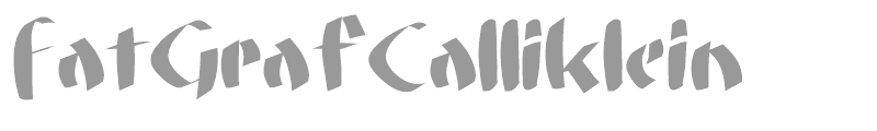 Fat Graf Calliklein