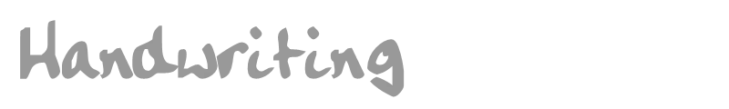 Handwriting