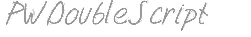 PW Double Script