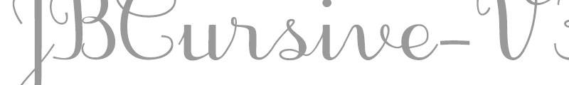 JB Cursive 3