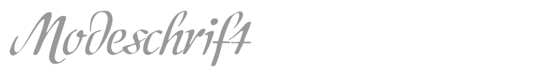 Modeschrift