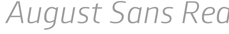 August Sans