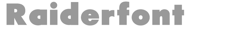 Raiderfont