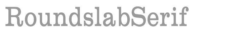 Round Slab Serif