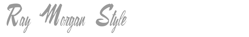 Ray Morgan Style