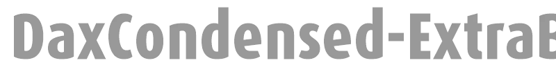 DaxCondensed-ExtraBold