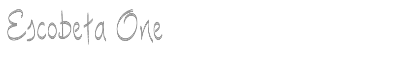 Escobeta One -Brush Script-