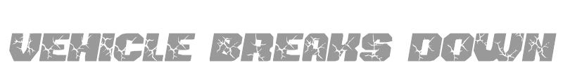 Vehicle Breaks Down