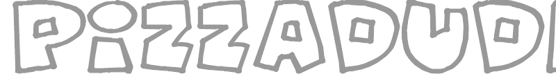 Pizzadude Fat Outline
