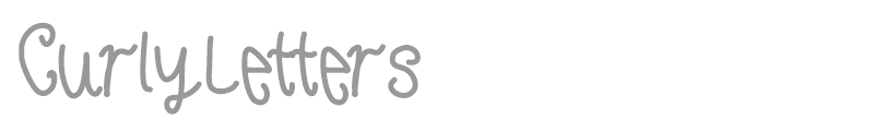 Curly Letters