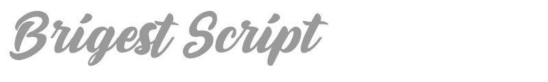 Brigest Script