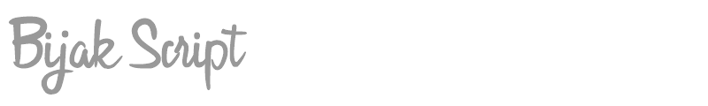 Bijak Script