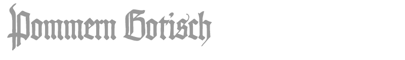 Pommern Gotisch
