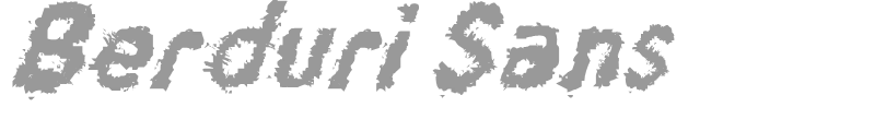 Berduri Sans