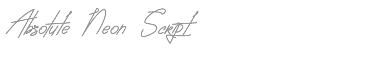 Absolute Neon Script