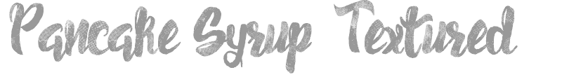 Pancake Syrup