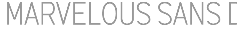 Marvelous Sans