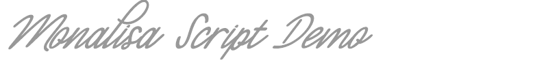 Monalisa Script
